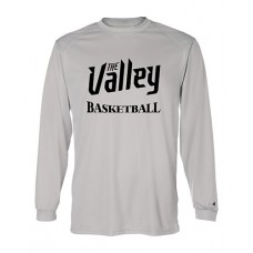 GV 2022 Boys Basketball Dry-fit Long-sleeved T BLACK INK (Silver)