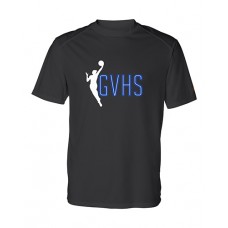GV 2022 Girls Basketball Dry-Fit Short Sleeve Tee PLAYER (Black)