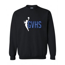 GV 2022 Girls Basketball Crewneck Sweatshirt PLAYER (Black)