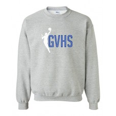 GV 2022 Girls Basketball Crewneck Sweatshirt PLAYER (Sport Grey)