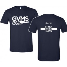 GVMS 2022 Cross Country Short-sleeved T (Navy)
