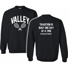 GV 2023 Fall Tennis Crewneck Sweatshirt (Black)