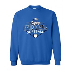 GV 2023 Softball Crewneck Sweatshirt (Royal)