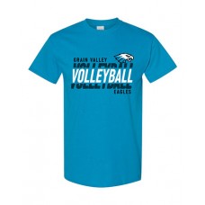 GV 2023 Volleyball Short-sleeved T (Sapphire)