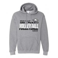 GVMS 2023 Volleyball Hoodie Sweatshirt (Graphite Heather)