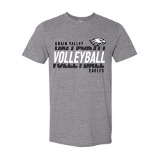 GVMS 2023 Volleyball Short Sleeve Softstyle Tee (Graphite Heather)