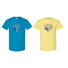 GV 2024 Band HEART Short-sleeved T