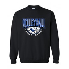 GV 2024 Boys Volleyball Crewneck Sweatshirt (Black)