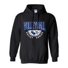 GV 2024 Boys Volleyyball Hoodie Sweatshirt (Black)