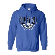 GV 2024 Boys Volleyyball Hoodie Sweatshirt (Royal)