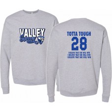 GV 2024 Girls Soccer Sponge Fleece Sweatshirt (Athletic Heather)