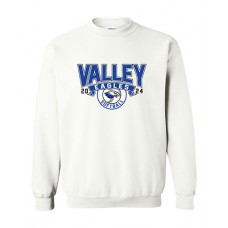 GV 2024 Softball Crewneck Sweatshirt (White)